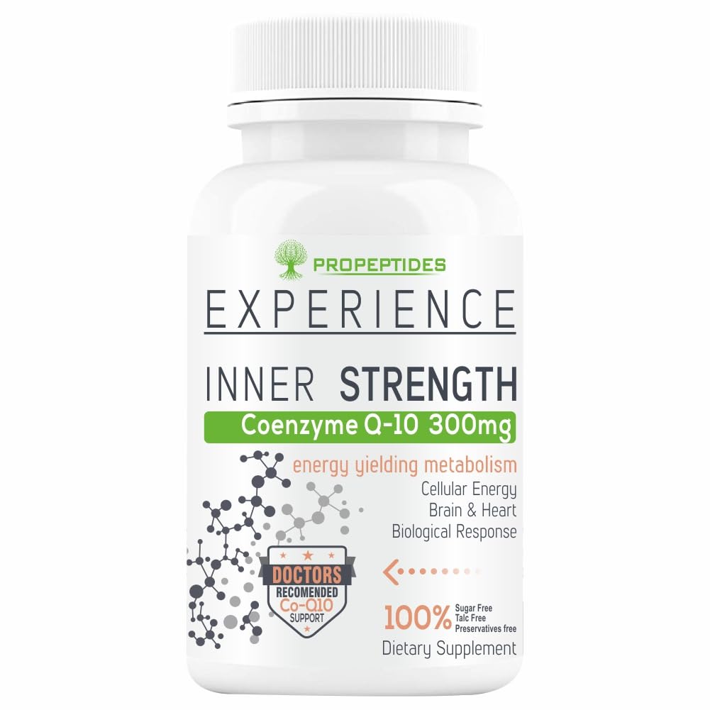 Coq10 Supplement, Coenzyme Q10 300mg (Ubiquinol) Tablet with Omega 3, Alpha Lipoic Acid, Vitamin B1 To Helps Boost Heart Health, Energy, And Antioxidant Support 60 Tablets