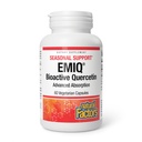 Facteurs naturels Bioactifs Quercetin EMIQ - Supplément de soutien immunitaire à la vitamine C - Quercetin pour la santé respiratoire et cardiaque supérieure - 60 capsules végétariennes (60 portions)