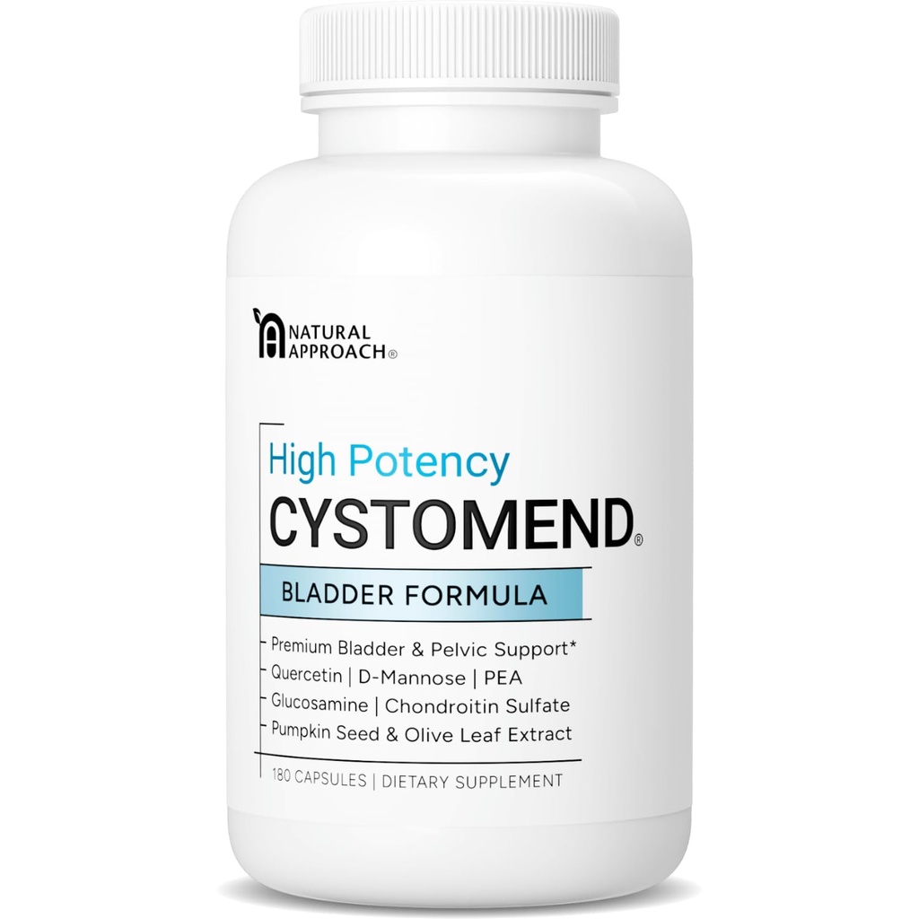 Bladder & Pelvic Disconfort Formula (High Potency) - Soutiens moins de flammes et d'urgence* - Premium Bladder Support pour les femmes et les hommes - USA Manufacturés et tiers testés - 180 capsules