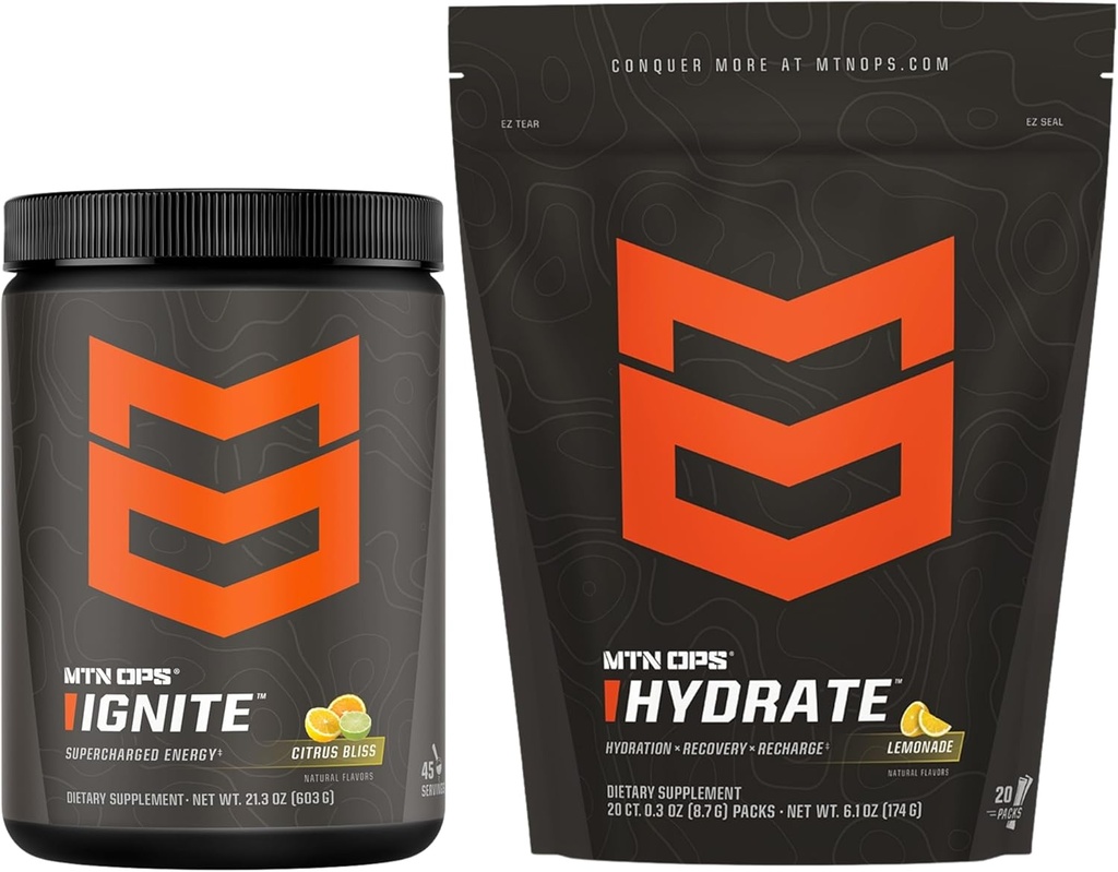 MTN OPS Ignite Citrus Bliss + hydrate de limonade