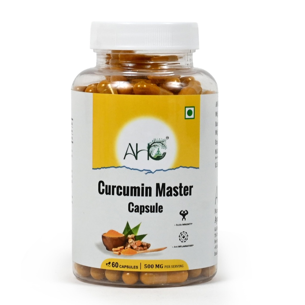 Turmeric Curcumin Complex 500mg – 60 Veg Capsules | Enhanced with Black Pepper for Better Absorption | Joint Care, Anti-Inflammatory & Immune Support | Plant-Based Health Supplement