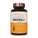 Supplément de santé conjoint conscient - MoveWell Plus Huile de krill antarctique, Astaxanthine naturelle et acide hyaluronique