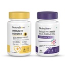 NutraStore Multivitamin Advanced & Immunity Booster Combo | Daily Vitamins, Minerals & Daily Immune Support | Energy, Strength, Wellness & Seasonal Defense | 30 Tablets + 60 Capsules