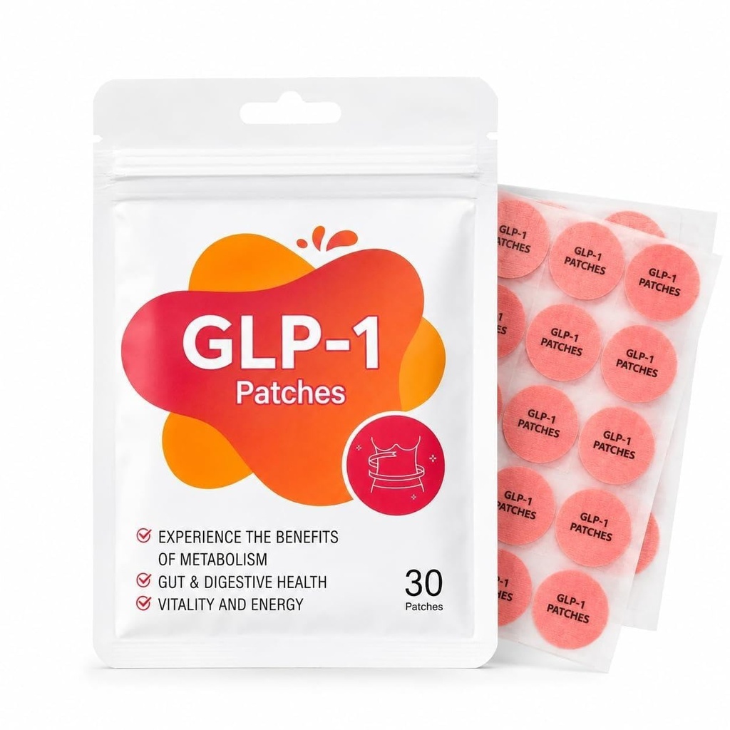 GLP-1 Inspired Wellness Patches, 30 Count, Easy-Apply Adhesive Patches for Daily Wellness Routine