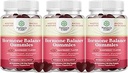 Équilibre hormonal pour les femmes Gommies de tous les âges - Supplément de soutien PMS pour les femmes de réglementer le cycle menstruel et l'équilibre hormonal Ménopause et échangistes d'humeur avec vitamine B6 et Dong Quai - 60 Chews - 3 pack