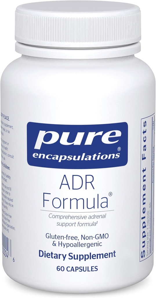 Encapsulations pures ADR Formula - Supplément pour le support de la fonction immunitaire et adrénale Gland*