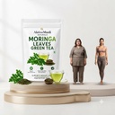Moringa Leaves, Tulsi Leaves, Peppermint Leaves, Green Tea