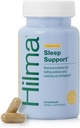 Hilma Sleep Aid Formulé avec Magnésium et L-Theanine, aide naturelle au sommeil pour les adultes pour vous aider à tomber en dormant et à rester en dormant sans mélatonine, sans somnolence Formule le lendemain, 50 Capsules Vegan