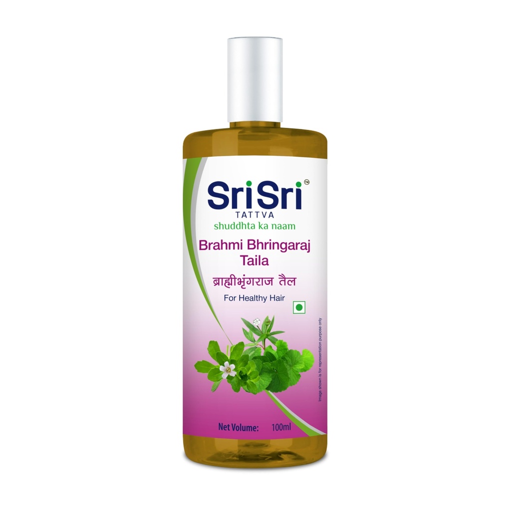 Brahmi Bhringaraj Taila For Healthy Hair (100 ml (Pack of 3))