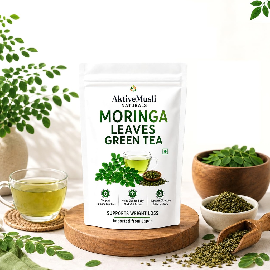Moringa Green Tea Detox, Weight Loss & Energy Boost Herbs Herbal Tea