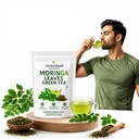 Moringa Tea Skin & Hair Health| Unflavoured Herbal Tea Bags Tin