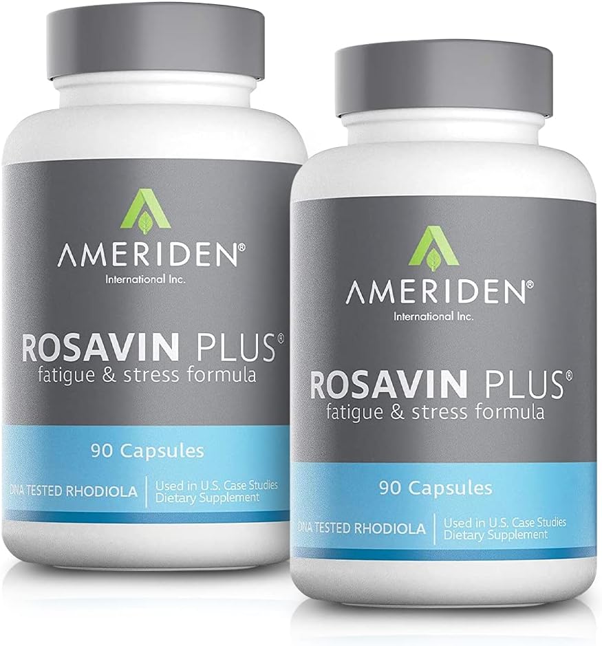 Ameriden International Inc Rosavin Plus 90 Capsules (Bundle de 2)