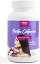 Bella All Natural Collagen Colageno, cheveux, peau et ongles, 60caps