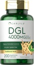 Carlyle DGL Capsules de réglisse déglycyrrhizées 200 Count.