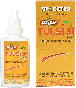 Jolly Tulsi 51 gouttes 21 ML 0.71 fl. oz.