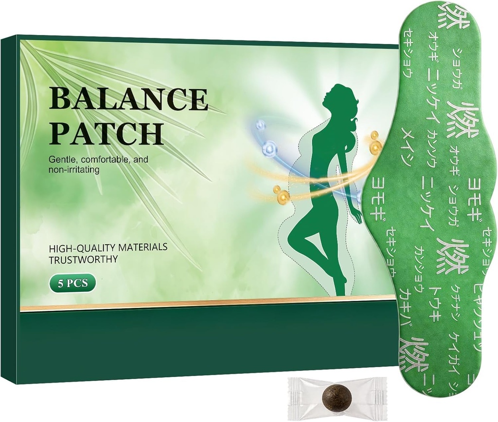 Natural Herbal Belly Button Patch for Everyday Wellness | Plant Based Adhesive Sticker for Body Comfort and Daily Care Support, Pack of 5