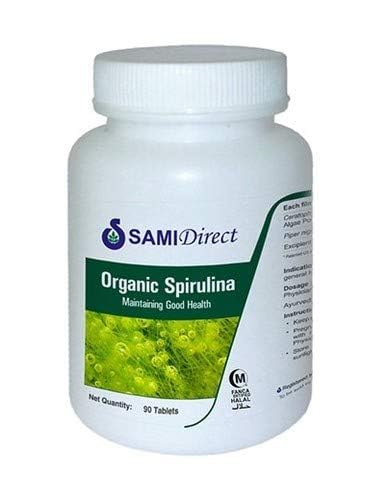 Sami Direct Organic Spirulina With BioPerine* Maintaining Good Health (90 Tabs)
