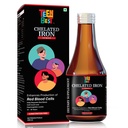 Healthbest Teens Chelated Iron Syrup, Zinc & Folic Acid 200 ml