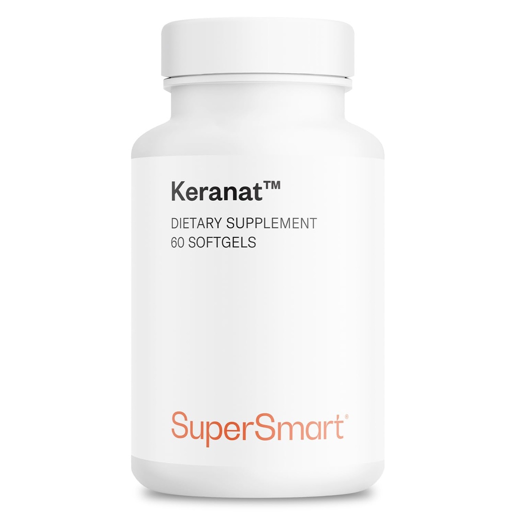 Supersmart - Kéranat (formule avancée avec biotine) - Supplément de cheveux pour le volume et la croissance - Vitamines de perte de cheveux