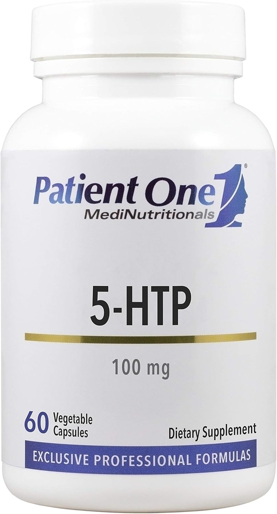 Patiente 1 5-HTP 100 mg de supplément pour soutenir la gestion du stress, l'humeur et le sommeil*