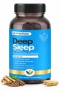 Deep Sleep & Relaxation Capsules | Ashwagandha, Tagar, Brahmi & Jatamansi | Ayurvedic Sleep Support & Stress Support | 12 Herbs | Men & Women | 60 Veg Capsules, pack of 1