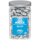 Halls Relief Mountain Mentol gouttes sans sucre de toux, gouttes en vrac de toux, 225 gouttes