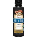 Barlean's Organic Lignan Flaxseed Oil Liquid Supplement from Cold Pressed Flax Seeds, 7 230 mg ALA Oméga-3 Acides gras pour soins de la peau et des cheveux, végétalien et sans gluten, 8 oz