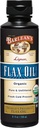 Barlean's Organic Lignan Flaxseed Oil Liquid Supplement from Cold Pressed Flax Seeds, 7 230 mg ALA Oméga-3 Acides gras pour soins de la peau et des cheveux, végétalien et sans gluten, 8 oz