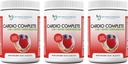 Cardio Complete - Supplément en poudre de soutien de santé cardiaque - 3-en-1 Booster à oxyde nitrique avec 5 000 L-Arginine, 1 000 mg L-Citrulline et Berry Hawthorn
