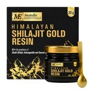 Multani Essentials Himalayan Shilajit Gold Resin 20g | 300mg/Serving | With Swarn Bhasma, Ashwagandha, Safed Musli & Haldi | Supports Stamina, Energy & Muscle Strength | 70% + Fulvic Acid For Better Absorption