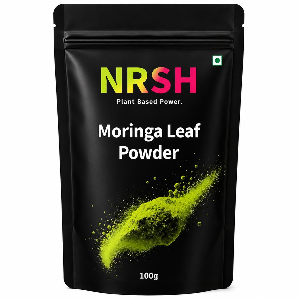 Moringa Leaf Powder | 100g | Single-Ingredient | No Artificial Additives | Vegan | Made in India