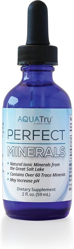 AquaTru Perfect Minerals - Créez de l'eau minérale avec le système de purification du filtre à eau à osmose inverse AquaTru