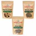 Triphala Raw 300 grams (Ratio 1:1:1) Whole - Harad, Baheda, Amla | 100% Pure and Natural, No Preservatives