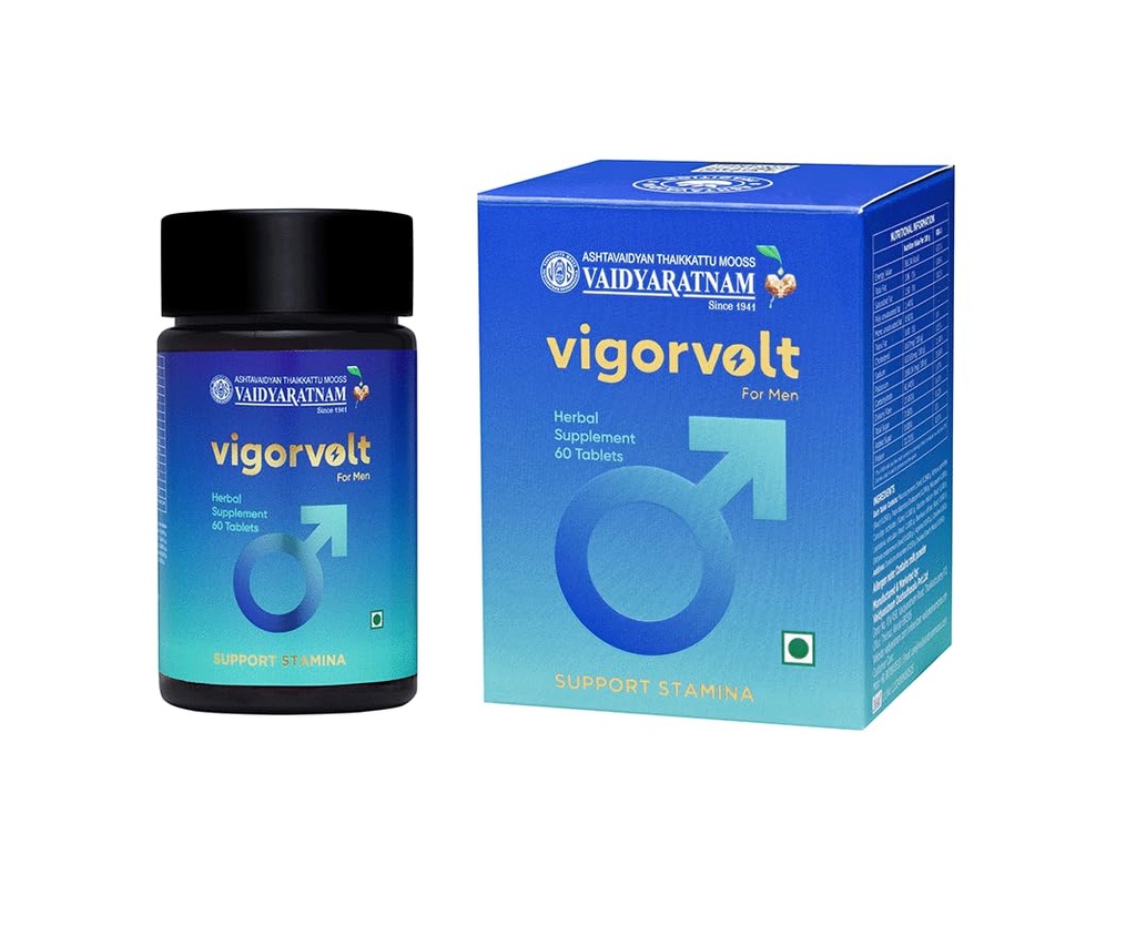 VIGORVOLT TABLET 60 NOS VAIDYARATNAM