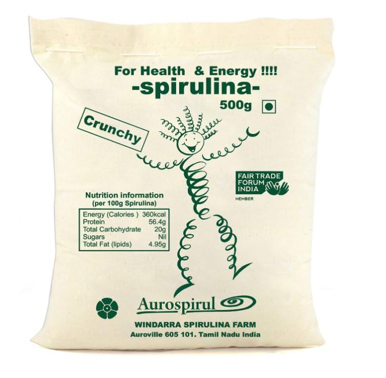 Sun-Dried Spirulina Crunchy - 500g (Pack of 1)
