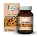 Just Jaivik Organic Cinnamon Tablets 600mg 60 Count