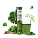 Super Greens Effervescent Tablets | Daily Nutrition with Greens & Veggies | Wheatgrass, Moringa, Ashwagandha & Aloe Vera Blend | Multivitamin Support | Lemon Lime Flavour | 20 Tablets