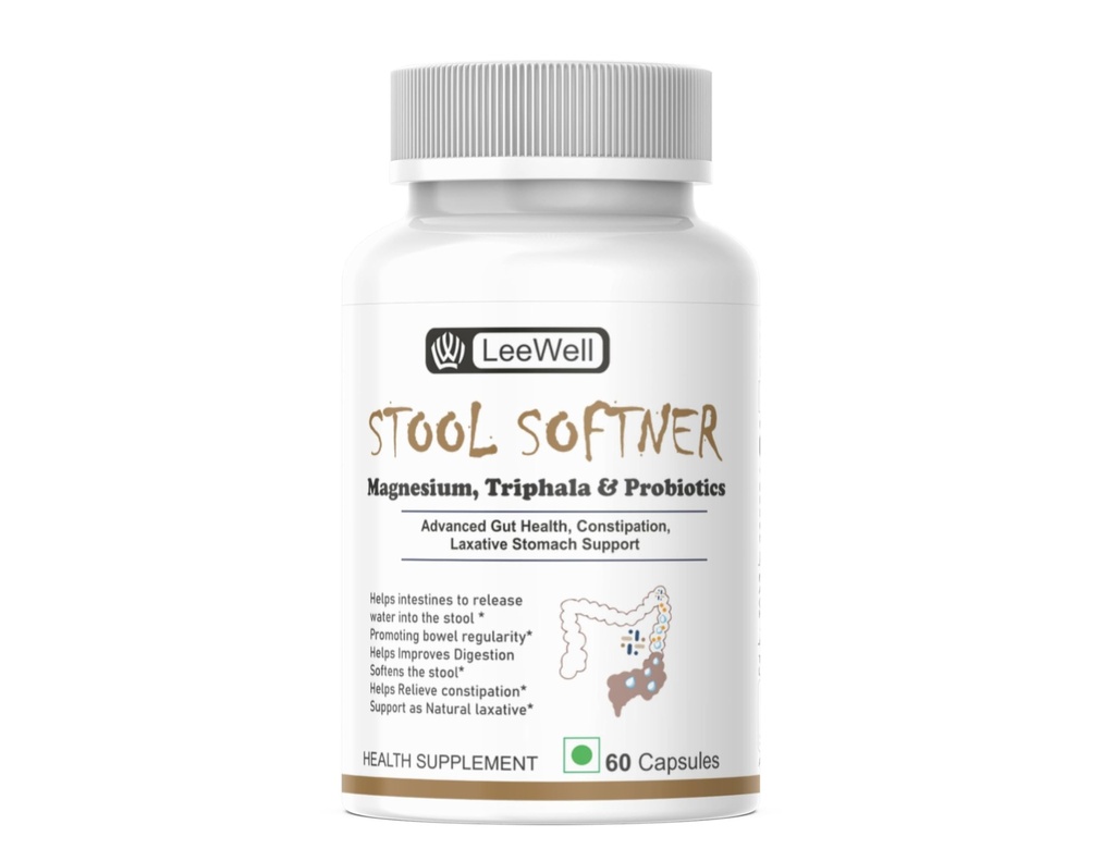 Stool Softener Supplement, 60 Capsules