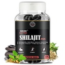 Shudh Kaama Shilajit Plus - AYUSH certified Original Himalayan Shilajit/Shilajeet with Ashwagandha, Gokshura, Safed Musli for Strength & Muscle Gain - 60 Capsules