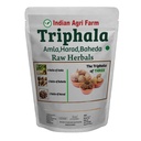Iagrifarm Triphala Raw - 600 grams, Dry Amla (300g), Baheda (200g), Harad (100g), Ratio 3:2:1