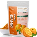 MAHANT FOOD BIZZ Orange Fruit Powder 200gm Natural Dehydrated Orange Powder for Smoothies, Juices, Baking, Ice Cream, Baby Food & Health Drinks No Preservatives or Artificial Flavors.