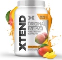 XTEND Original BCAA Poudre Mango Madness de sucre gratuit après l'entraînement Muscle Recovery Boissons avec des acides aminés de 7g BCAA pour les hommes et les femmes de 90 portions