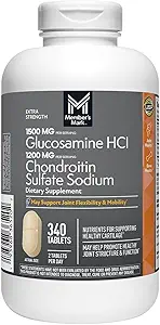 Membres Mark Triple Strength Glucosamine Chondritine (340 Nombre)
