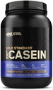 Optimum Nutrition Or Standard 100% Micellar en poudre de protéines de caséine, la digestion lente, aide à vous garder plein, récupération musculaire nuit, Chocolat Suprême, 2 livres (emballage mai Vary)