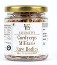 Kida Jadi Buti Original (Raw Bodies) | Cordyceps Militaris Dried Raw Mushroom | Keeda Jadi Original | Himalayan Keeda Jadi Energy, Endurance & Immunity Booster |10g
