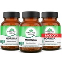A TATA Product - Organic India Moringa Capsules - 60 Veg Caps (Pack of 3), Essential Nutrition Superfood, Helps Naturally Boost Energy Level, Improves Stamina, Rich In Vitamins & Minerals