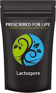 Prescription pour la vie Lactospore (R) : Lactobacillus Sporogènes Lactobacillus Lactobacillus Poudre probiotique stable à température pour la santé des intestins Suppléments nutritionnels digestifs : Vegan, sans gluten, non OGM (2 oz / 56 g)