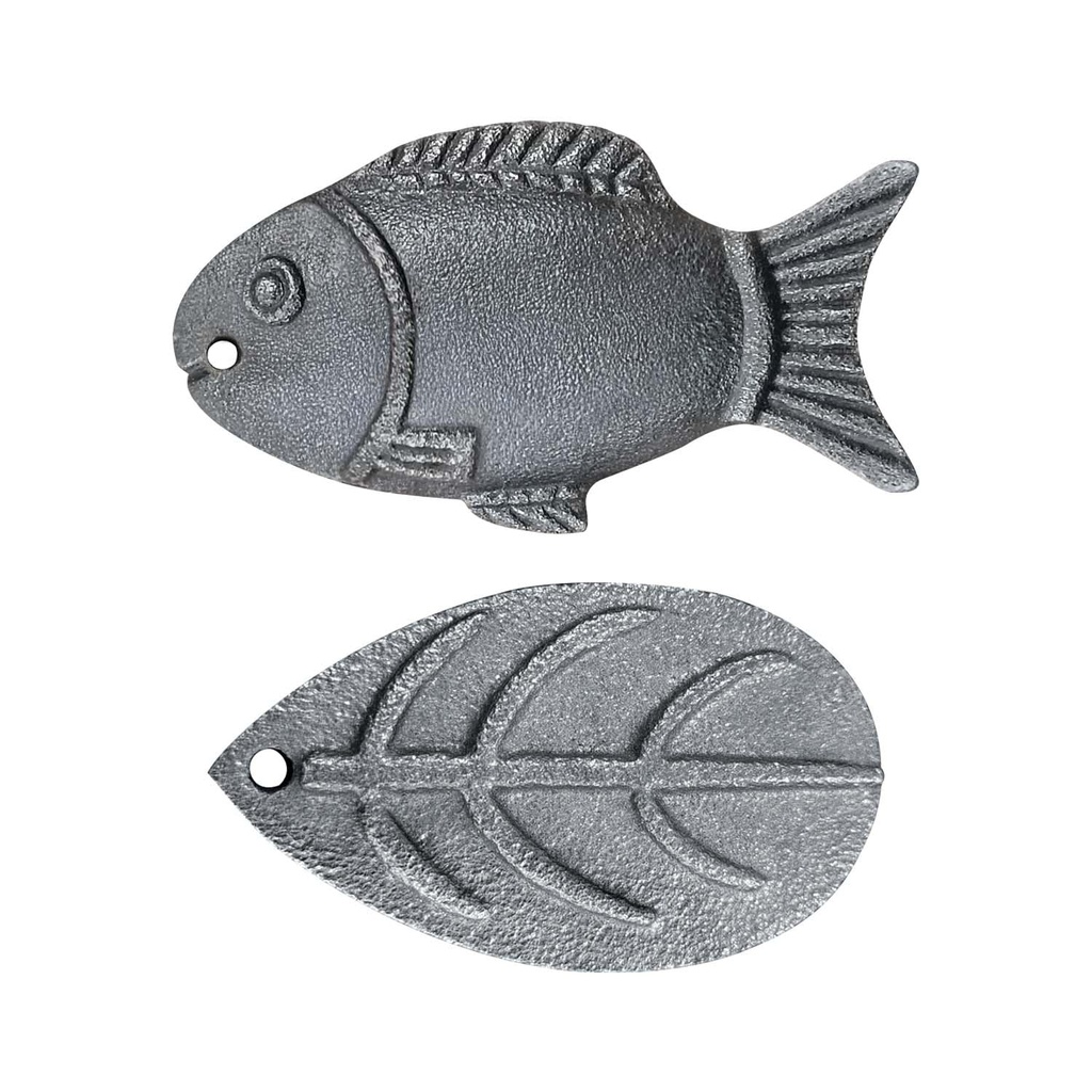 Iron Leaf & Fish Combo | Natural Iron Boost for Cooking | Reusable & Food-Safe Kitchen Tool | Supports Daily Iron Intake | Healthy Cooking Aid for Adults & Children