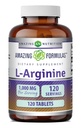 Formules étonnantes Supplément L-Arginine $ 1000 Mg par portion $ Comprimés $ Supplément Amino Acid pour les femmes et les hommes $ Non-GMO $ Sans gluten $ Fabriqué aux États-Unis (1 Pack $ 120 Comte)