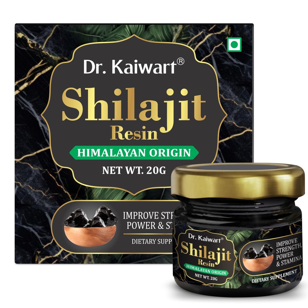 Himalayan Shilajit Resin 20g | For Strength, Power & Stamina | Rich in Fulvic Acid